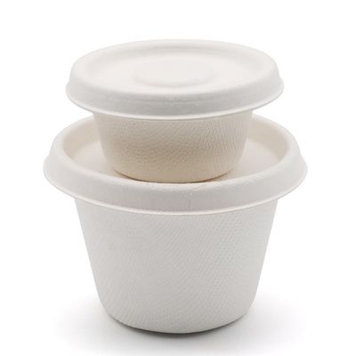 1 oz, 2 oz, 4 oz zupy papierowej, jednorazowe miski z sałatkami, z pokrywkami, kubki z porcjami.