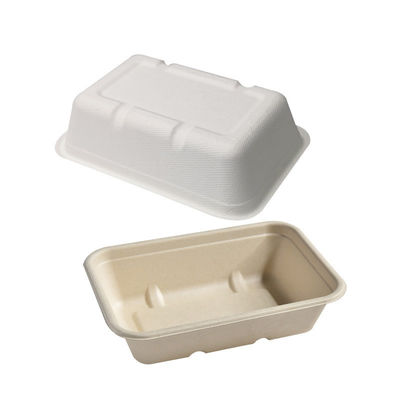 450 ml 550 ml Naturalny Ekologicznie biodegradowalny bagażnik pościelowy sałatka fast food pojemniki do jedzenia