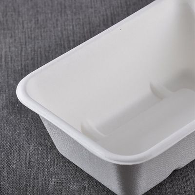 450 ml 550 ml Naturalny Ekologicznie biodegradowalny bagażnik pościelowy sałatka fast food pojemniki do jedzenia