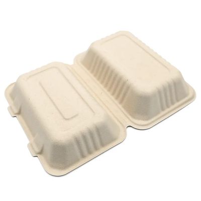 600 ml 1000 ml naczynia do obiadu kompostowalne naczynia stołowe na imprezy bagaż pulp lunch Bento Box